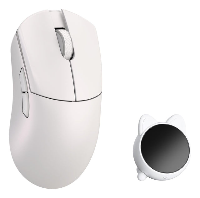 WLMouse Huan - White (Omron Optical) Wireless 8K Magnesium Mouse Jiangxi Deva Electronic Industry Co., Ltd. Company (WLMouse)