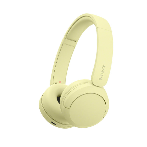 Sony WH-CH520 – trådløse on-ear-hovedtelefoner – gul