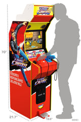 ARCADE 1 UP TIME CRISIS DELUXE ARCADE MACHINE