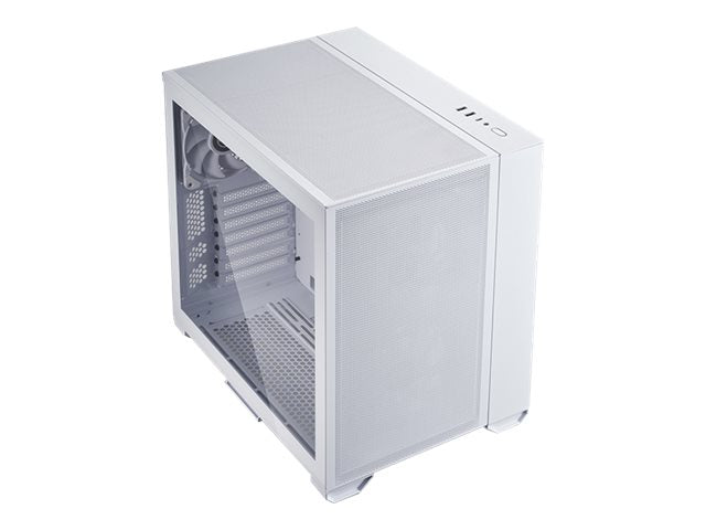 Lian Li O11 Air Mini, Midi-Tower, Härdat glas - Vit