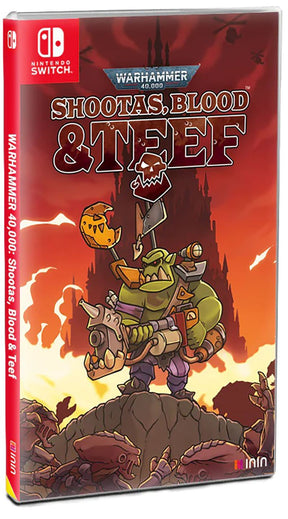 Warhammer 40,000: Shootas, Blood & Teef – forside til Nintendo Switch