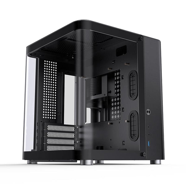 Jonsbo TK-1 mATX-kabinet – sort