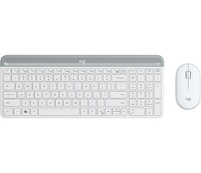 LOGITECH Slim Wireless Keyboard and Mouse Combo MK470 - OFFWHITE - NORDIC Logitech