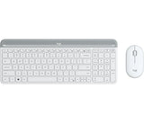 LOGITECH Slim Wireless Keyboard and Mouse Combo MK470 - OFFWHITE - NORDIC Logitech