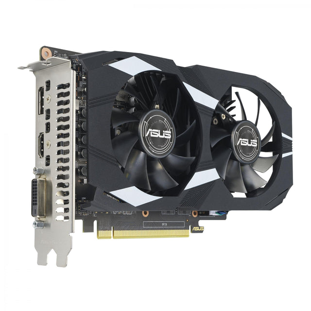 ASUS GeForce GTX 1650 EVO 4GB GDDR6 DUAL OC Edition with 6-pin Power connector ASUS