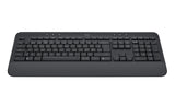 Logitech - Signature K650 Keyboard ( Nordic ) - Graphite Logitech