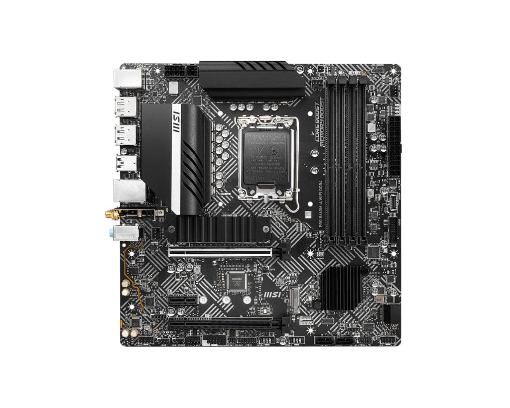 MSI PRO B660M-A WIFI DDR4 Micro-ATX LGA1700 Intel B660