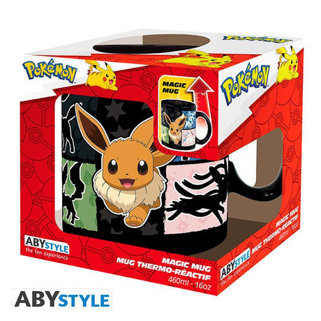 POKEMON Mug Heat Change - Eevee - 460 ml Abysse