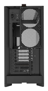 Montech HS02, Glass front, ATX, no fans - Black Telon Technology Co Ltd (Montech)