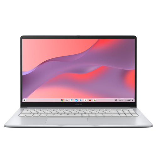 ASUS Chromebook CX1505CTA-ISSS70395 – set forfra; tastaturlayout illustrativt