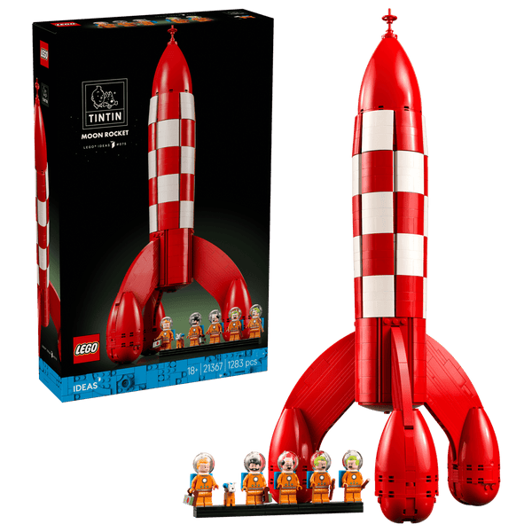 LEGO Ideas Måneraketten fra Tintin