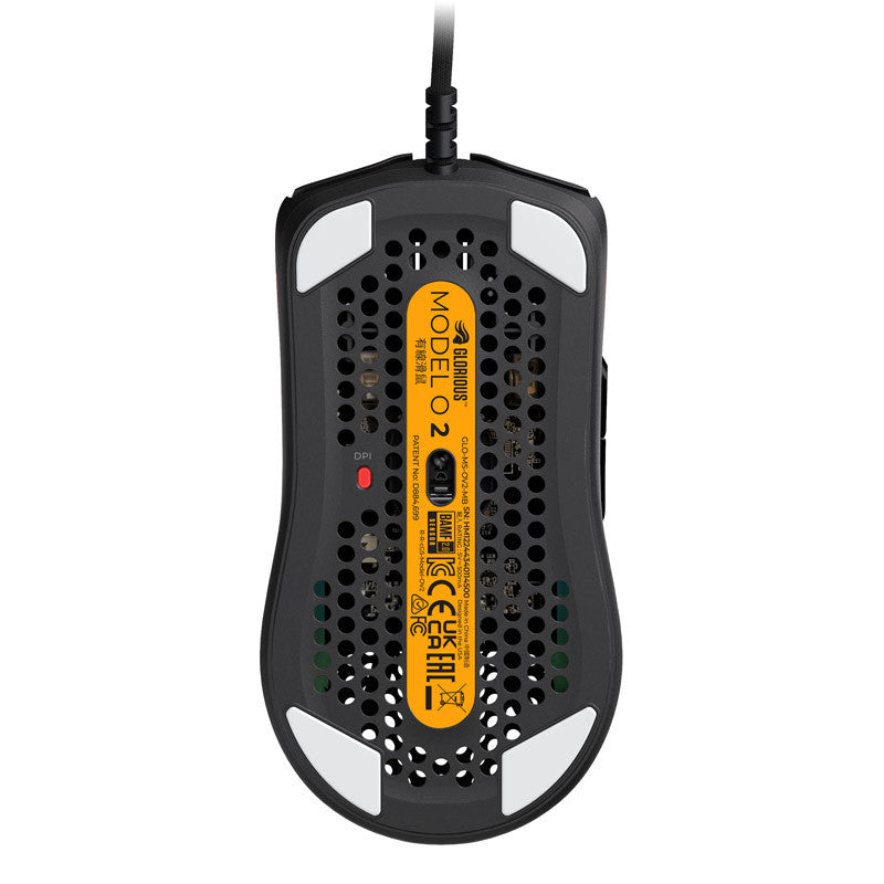 Glorious Model O Wired 2 - Mattsvart