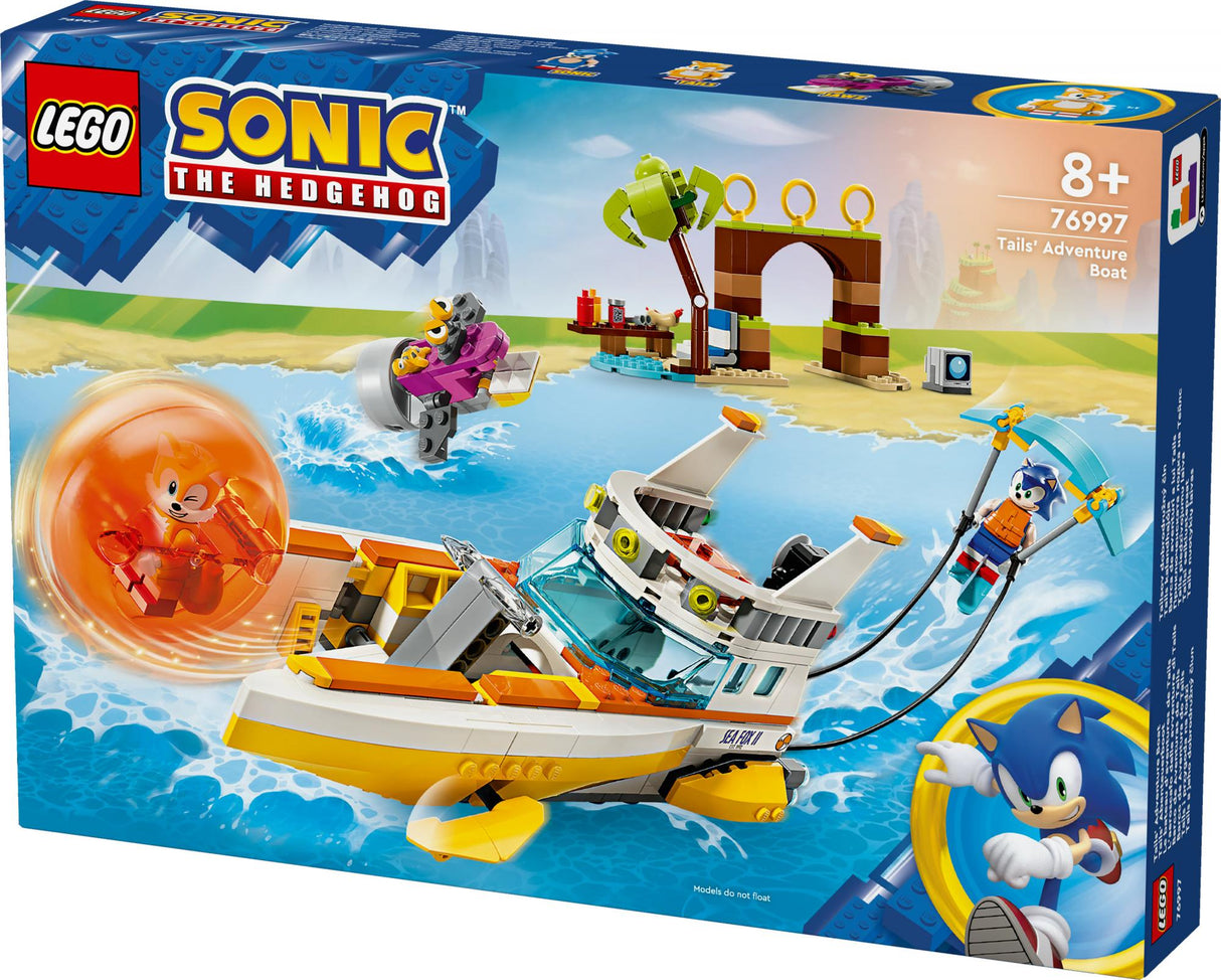 LEGO Sonic: Tails&#039; Adventure Boat (76997)