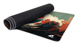 Sharkoon SKILLER SGP40 D2 Teal Multicolor 1000x500mm Water-Repellent Stitched Anti-Slip Gaming Mouse Pad Sharkoon