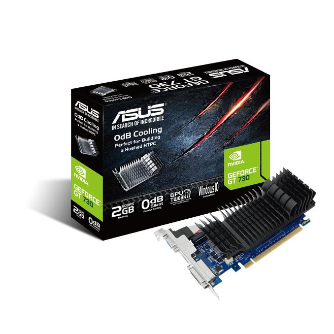 ASUS GeForce GT 730 2GB GDDR5 Silent (Low Profile-bracket)