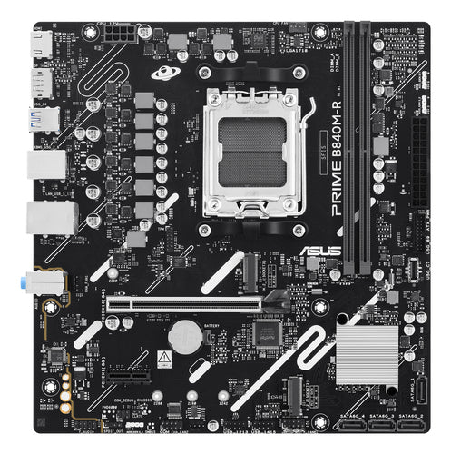 ASUS PRIME B840M-R set forfra