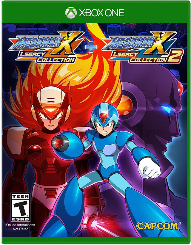 Mega Man X Legacy Collection 1 + 2 – Import – Xbox One – spillets forside
