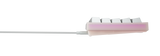Xtrfy K5 RGB, Kompakt 65 % Transparent Vit