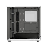 Midi Fractal Design North Chalk White Window Clear Fractal design
