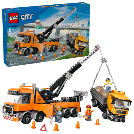LEGO - LEGO City - Heavy-Duty Recovery Tow Truck with Crane (60467) Lego