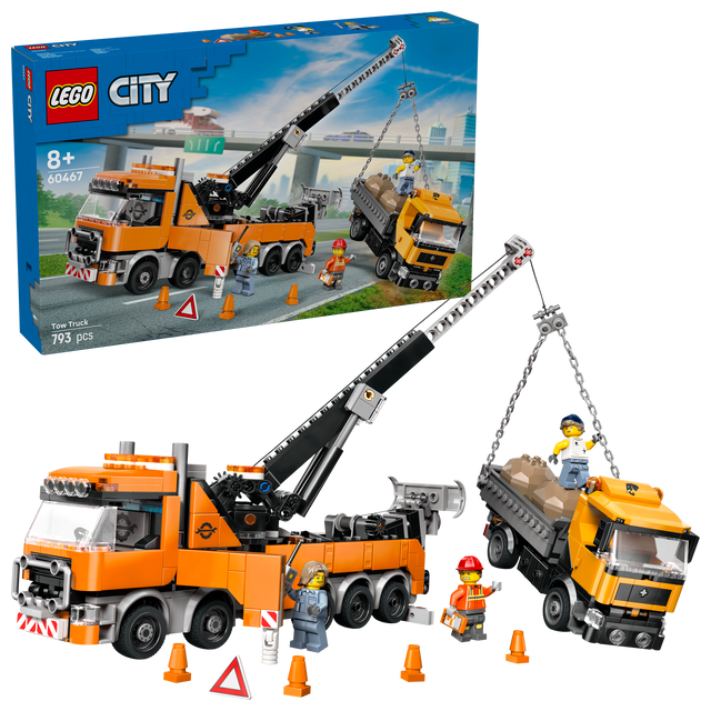 LEGO - LEGO City - Heavy-Duty Recovery Tow Truck with Crane (60467) Lego