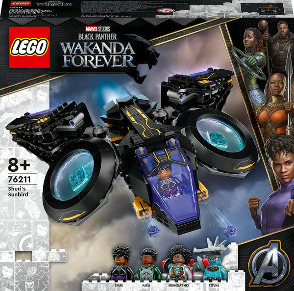 LEGO 76211 Marvel Super Heroes Shuris solfågel
