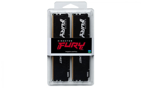 Kingston FURY Beast DDR5 SDRAM 64GB kit 6000MHz CL30  On-die ECC DIMM 288-PIN Kingston Technology