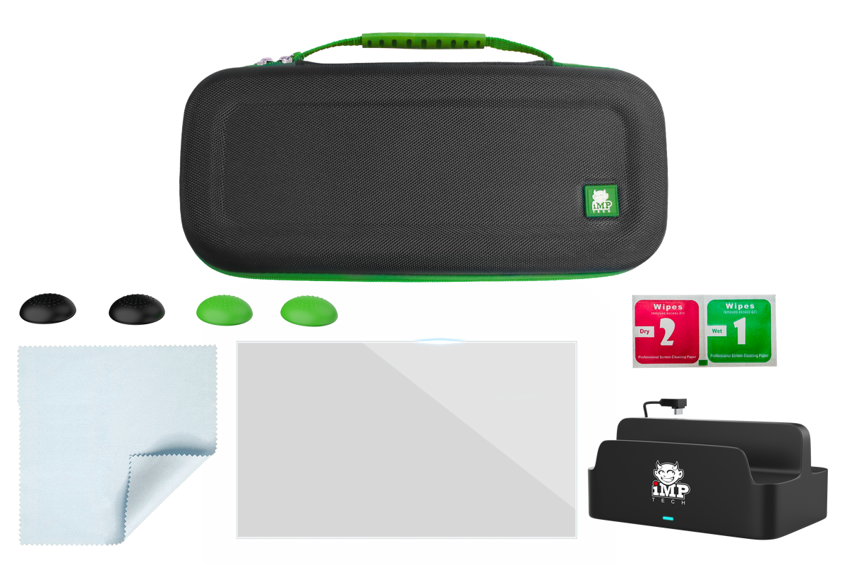 iMP Tech Protect and Charge Pack til ROG Xbox Ally / Ally X – sort – produktfoto