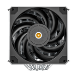 Montech Metal DT24 Base - CPU-kylare, 2x 120 mm PWM-fläktar, LGA1700 + AM5-stöd, 270W TDP