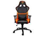 Cougar Armor Svart/Orange - Gamerstol - PU-läder - Upp Till 120 KG