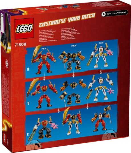 LEGO 71808 Ninjago Kai's Fire Mech, construction toy LEGO