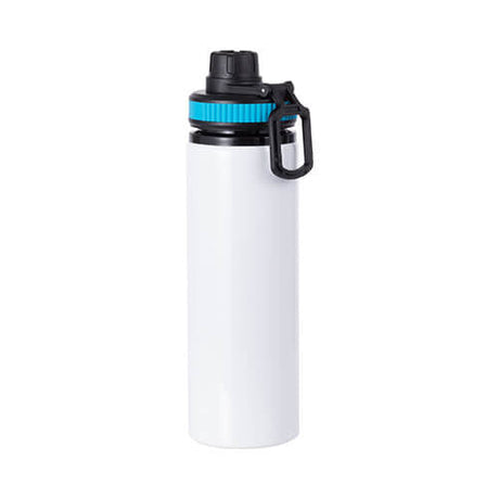 Plain Stål Drikkedunk - 850 ml - Hvid Geekd