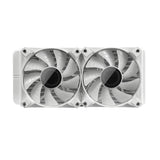 PC vand køling Darkflash DX240 V2.6 ARGB 2x 120x120 (hvid) Darkflash