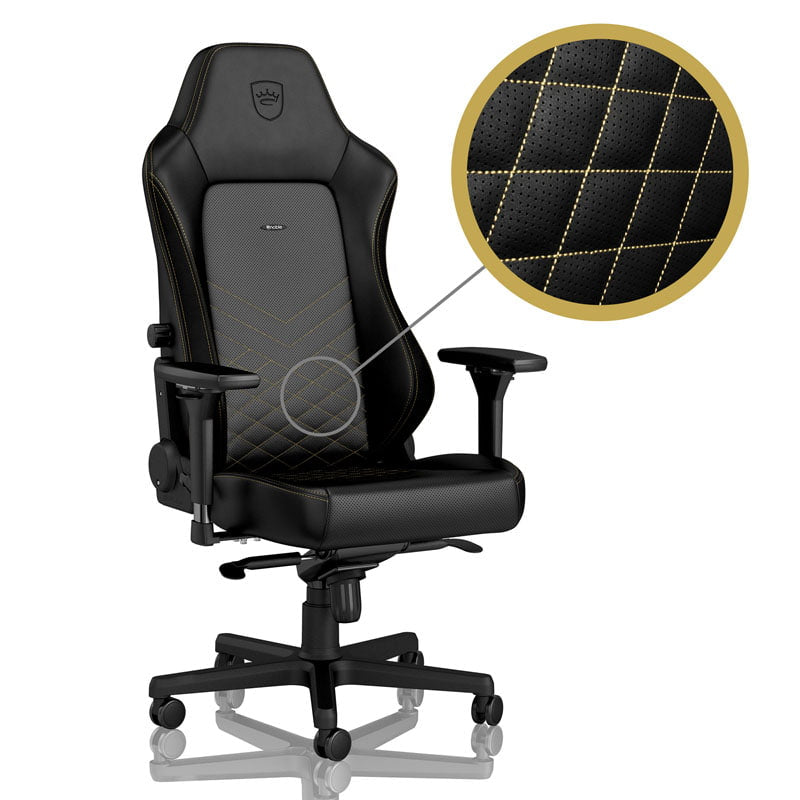 noblechairs HERO Svart/Guld