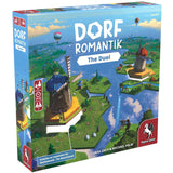 Dorfromantik: The Duel – engelsk brætspil, æske set skråt forfra