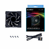 Lian Li UNI FAN TL LCD Reverse, Svart - 120mm