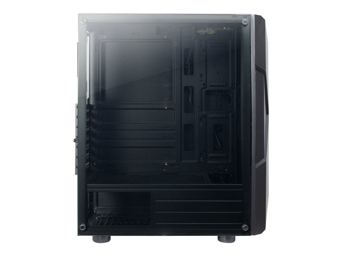 Inter-Tech IT-3306 Cavy Tower ATX - Svart