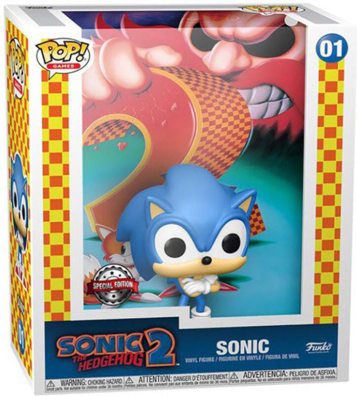 Funko Pop! Cover Sonic The Hedgehog Figur