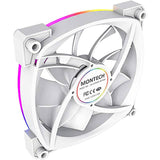 Montech AX120 PWM Vit - 120mm ARGB