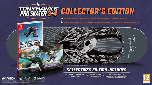 Tony Hawk’s Pro Skater 3 + 4 – Collector’s Edition – Nintendo Switch