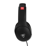 Turtle Beach Airlite Fit – Nintendo Switch 2 – Sort/hvid – sort ørekop fra siden