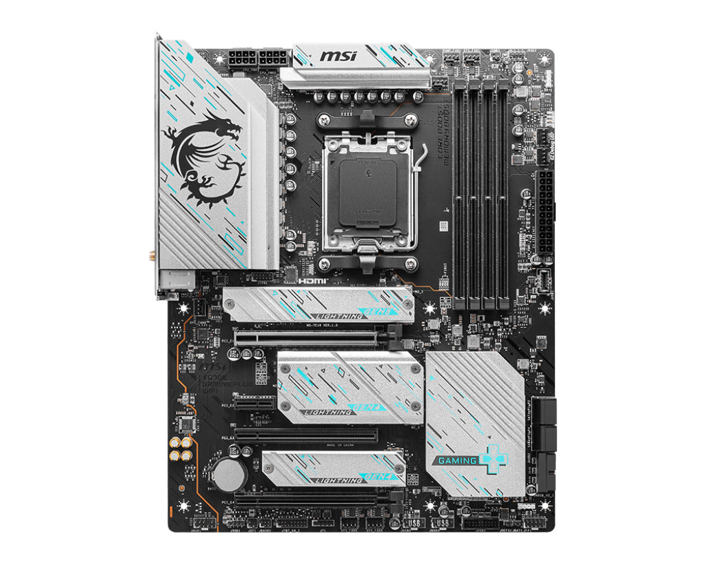 MSI MAG X670E GAMING PLUS WIFI - Sockel AM5 - Moderkort