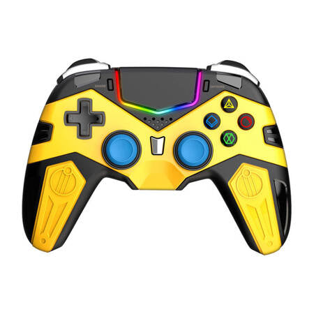 IPega PG-P4019A Trådlös Handkontroll / GamePad PS4 Pekplatta (gul)