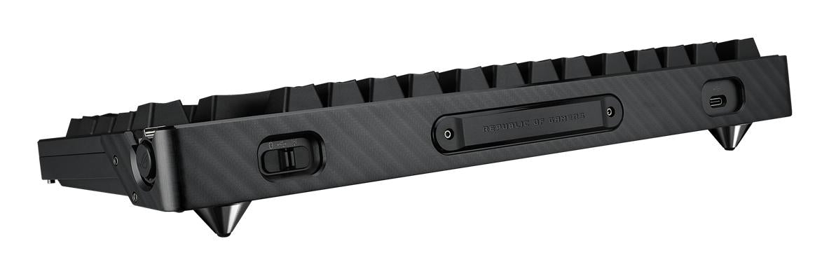 ASUS ROG AZOTH EXTREME 75% Wireless DIY Custom Gaming Keyboard, OLED display