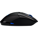 CORSAIR Gaming DARK CORE RGB PRO Optisk Trådlös Kabel Svart