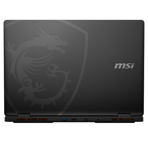 MSI Crosshair A18 HX A8WFKG-044FR – lukket låg set ovenfra