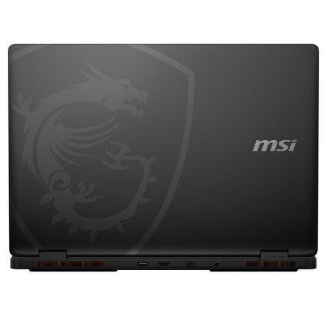 MSI Crosshair A18 HX A8WFKG-044FR – lukket låg set ovenfra