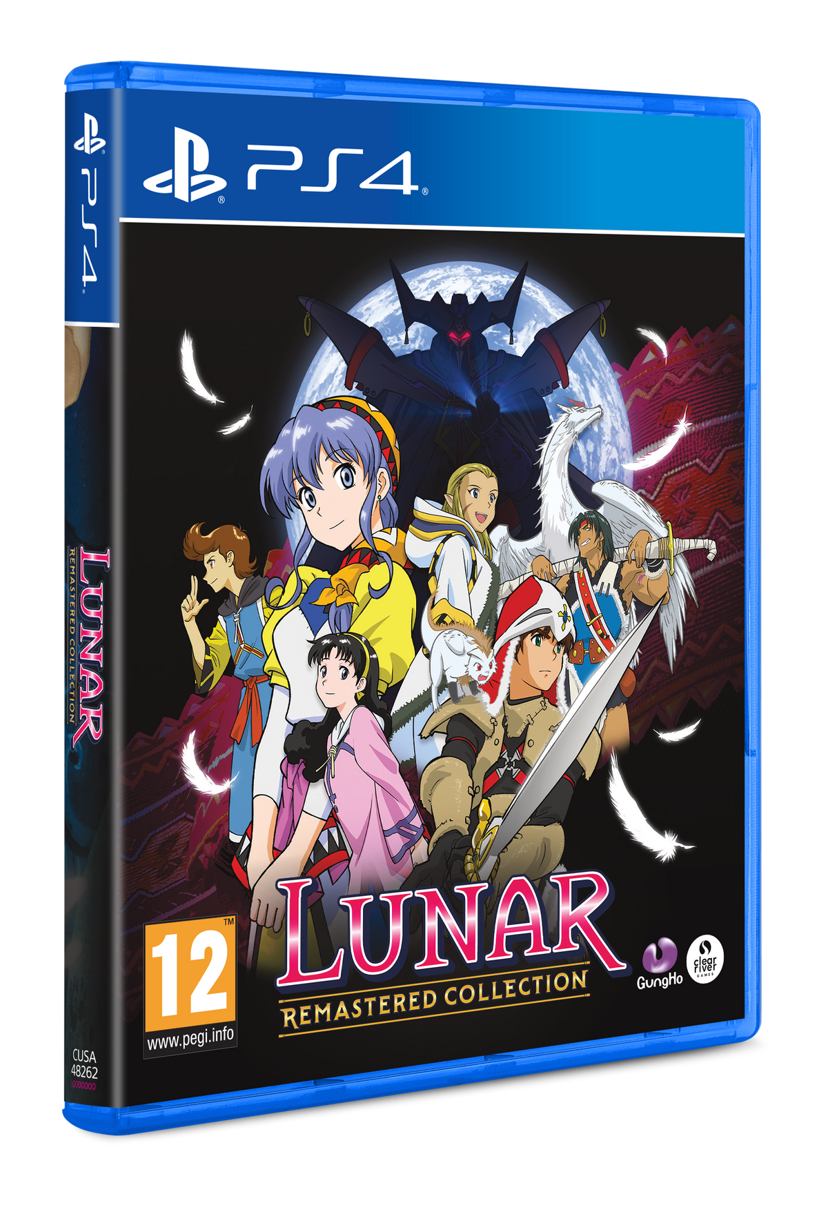 LUNAR Remastered Collection – PlayStation 4 – spilomslag