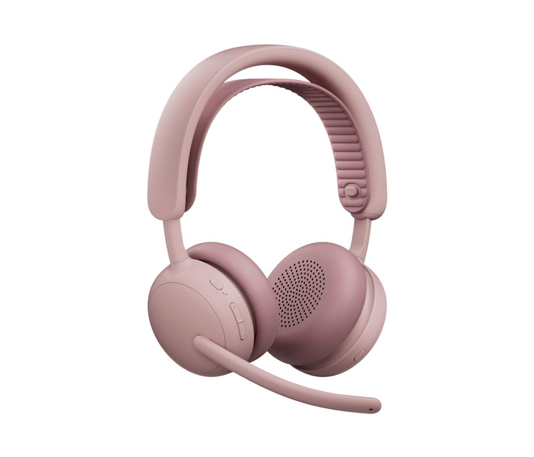 Logitech - Zone Wireless 2 ES – Wireless Noise Cancelling Headset with Adaptive Hybrid ANC, Bluetooth Logitech