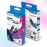 Oniverse Usb-A To Micro-Usb Charge Cable, 3 M - Black ONIVERSE